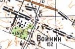 Topographic map of Voynyn