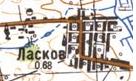 Топографическая карта Ласкова