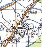 Topographic map of Telchi
