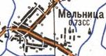 Топографічна карта Мельниці