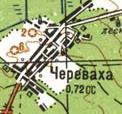 Topographic map of Cherevakha