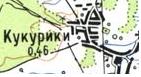 Topographic map of Kukuriky
