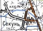 Topographic map of Sekun