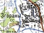Topographic map of Zgorany