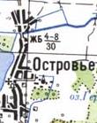 Topographic map of Ostrivya