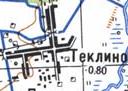 Topographic map of Teklyne