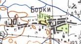 Topographic map of Birky