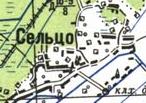 Топографічна карта Сільцого