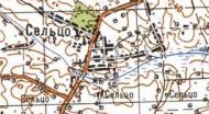 Топографічна карта Сільцого