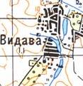 Topographic map of Vydava