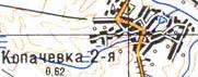 Топографічна карта Копачівки Дргої