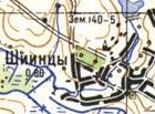 Topographic map of Shyyintsi
