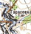 Topographic map of Tarasivka