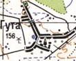 Топографическая карта Гуты
