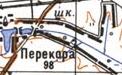 Topographic map of Perekora