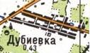 Topographic map of Dubivka