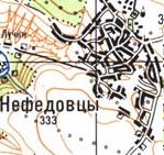 Topographic map of Nefedivtsi
