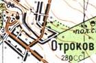 Topographic map of Otrokiv