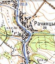 Topographic map of Rachyntsi