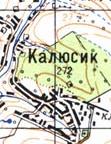Topographic map of Kalyusyk
