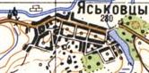 Topographic map of Jaskivtsi