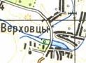 Topographic map of Verkhivtsi