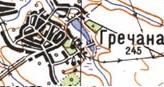 Топографічна карта Гречаної