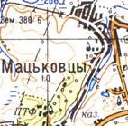 Топографічна карта Мацьківців