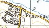 Topographic map of Redvyntsi