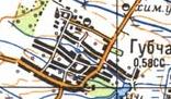 Топографічна карта Губчі