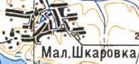 Топографічна карта Малої Шкарівки