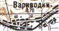 Topographic map of Varyvodky