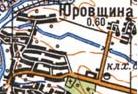 Топографічна карта Юровщиної