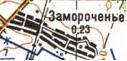 Topographic map of Zamorochennya