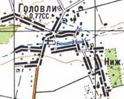 Topographic map of Golovli