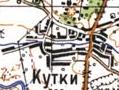 Топографічна карта Куток