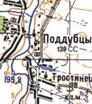 Topographic map of Piddubtsi