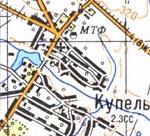 Topographic map of Kupil