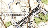 Топографічна карта Подолянського