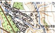 Топографічна карта Рункошова