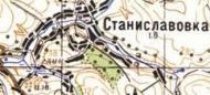 Topographic map of Stanislavivka