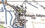 Topographic map of Maydan-Labun