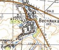 Topographic map of Vesnyanka