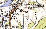 Topographic map of Protopopivka