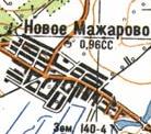 Topographic map of Nove Mazharove