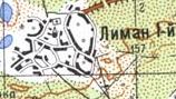 Topographic map of Lyman Pershyy