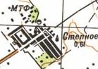 Topographic map of Stepne