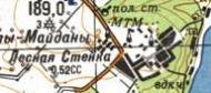 Topographic map of Lisna Stinka