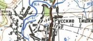 Topographic map of Ruski Tyshky