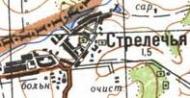 Topographic map of Strilecha